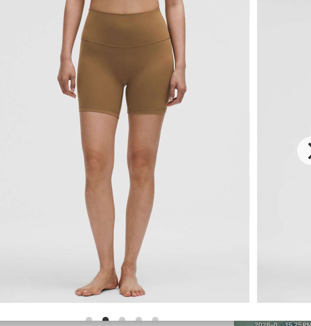 Lululemon Align High-Rise shorts size 6